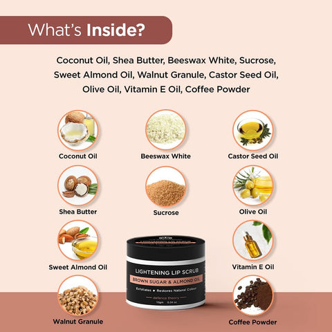 The Man Company Lightening Lip Scrub 10g