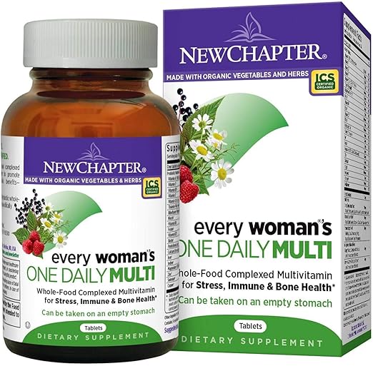 New Chapter Every Woman's One Daily Multivitamins 72Tab Green