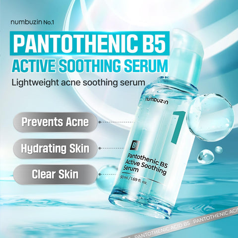 Numbuzin Pantothenic B5 Active Soothing Serum