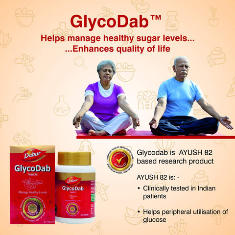 Dabur GlycoDab Tablets 60