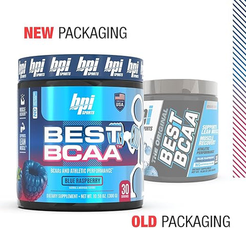 BPI Best BCAA 30 حصة بلو راسبيري 300 جرام