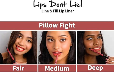 قلم تحديد الشفاه Nykaa Lips Don't Lie Pillow Fight02