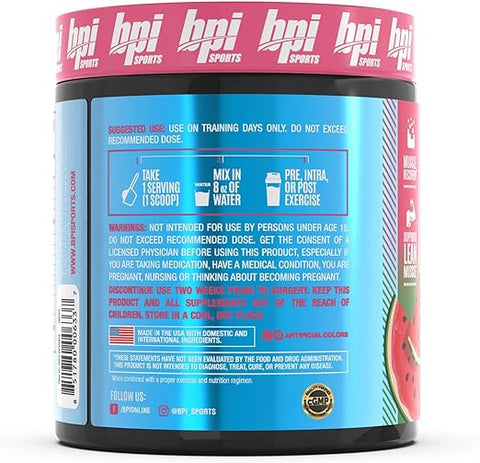 أفضل BCAA 30 جرعة من ثلج البطيخ من بي بي آي 300 جرام
