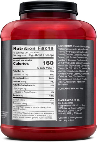 BSN Syntha 6 Edge 4Lb Strawberry