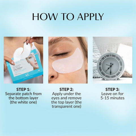 Talika Bio Enzymes Eye Patch - Instant Ultra-Moisturising Eye Patches - Eye Mask For Dark Circles & Tired Eyes - Single Pair