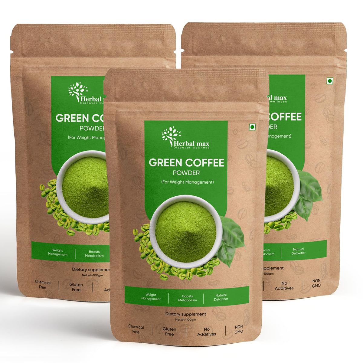 Herbal Max Green Coffee Powder 100g¬â€