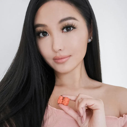 Sugarbear ProCollagen، علكات الكولاجين النباتية + Wellbeing Nutrition Slow Burn + Plix خل التفاح البطيخ العصير + Mamaearth Skin Plum + Plix تباهى بشعرك Orange Burst