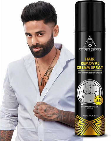 Urban Gabru Hair Removal Spray |body hair removal in 10 minutes 200 ml