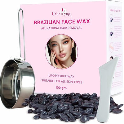 Urban Yog Brazilian Face Wax 100 gm