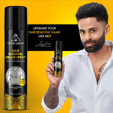 Urban Gabru Hair Removal Spray |body hair removal in 10 minutes 200 ml