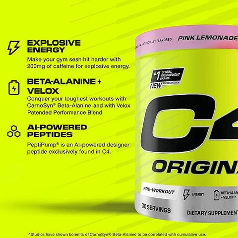 Cellucor C4 Original 30Srv Pink Lemonade