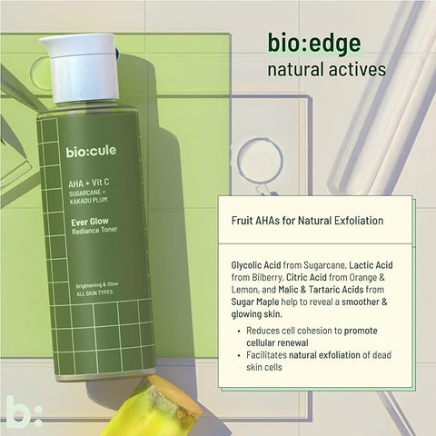 Biocule Ever Glow Radiance Toner : AHA + Vitamin c 100ml