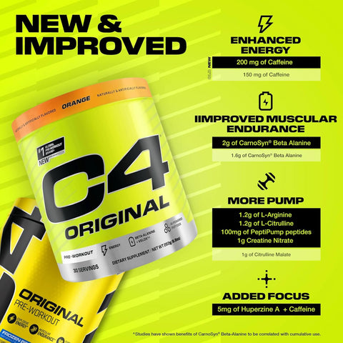 CELL C4 ORIGINAL 30SRV ORANGE (12/CASE) - Image 3