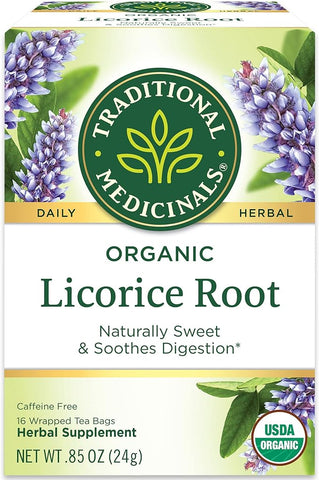 Traditional Meds Licorice Root Fair Wild 16 Tea 24g