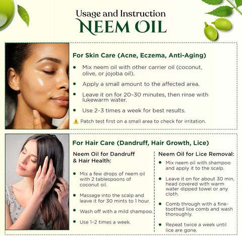 Rey Naturals Cold Pressed Neem Oil 200 ml