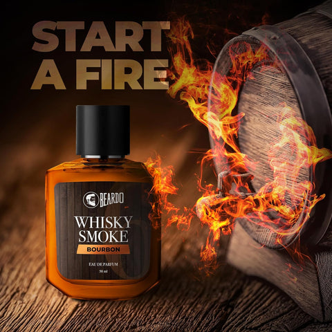 Beardo Whiskey Smoke Bourbon Perfume EDP 50ml