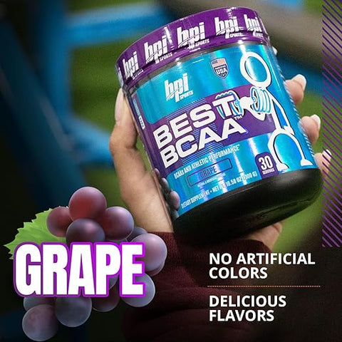 أفضل BCAA 30 جرعة عنب 300 جرام من BPI