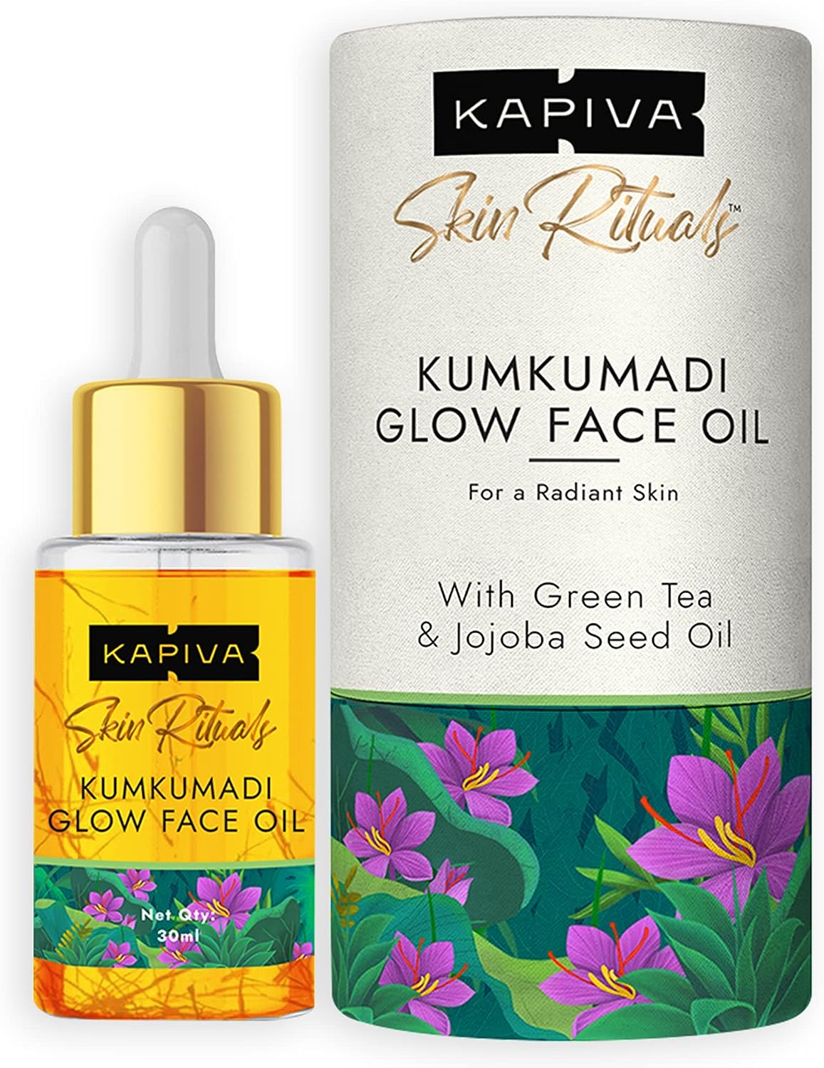 KAPIVA Glow Kumkumadi face Wash + Glow Mix + Kumkumadi face oil combo