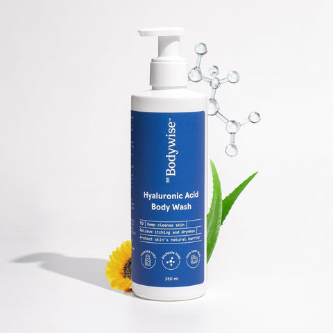Be Bodywise Hyaluronic Acid Body Wash with Aloe Vera Extract Gentle and Suitable for All Skin Types | 250ml