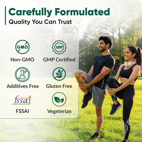Ambrosial Berberine HCL Capsules - Herbal Diabetes Care, 500mg, 60 Count