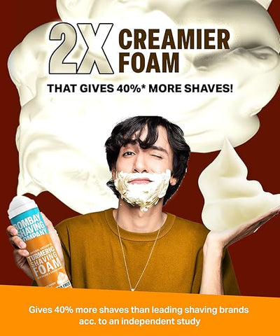 Bombay Shaving Company Turmeric Shaving Foam 264g