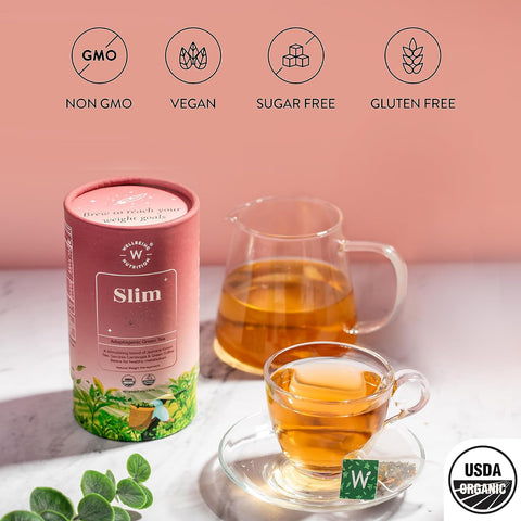 Wellbeing Nutrition Slim Adaptogenic Green Tea 40 Gms