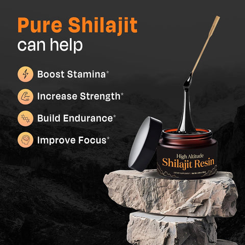 Auric High Altitude Shilajit/Shilajeet Resin 30g