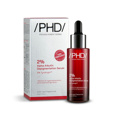 PHD 2 2% Alpha Arbutin Depigmentation Serum - Face Treatment, 30ml