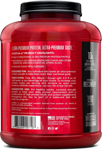 BSN SYNTHA 6 5LB VANILLA ICE CREAM 2.27 KG