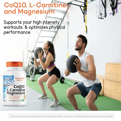 DR BEST COQ10 L-CARNITINE MAGNESIUM 90VCAPS