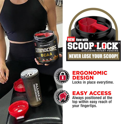 Allmax Nutrition Aminocore BCAA Watermelon - 345g Sports Supplement Powder