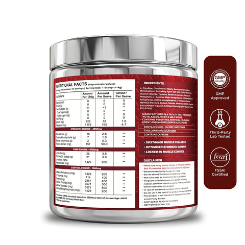 Wellversed Dynamite Pre-Workout Valencia Orange (210g)