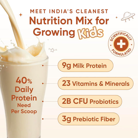 Wellbeing Nutrition Kids Superfuel - Creamy Vanilla 400gms (12 servings)