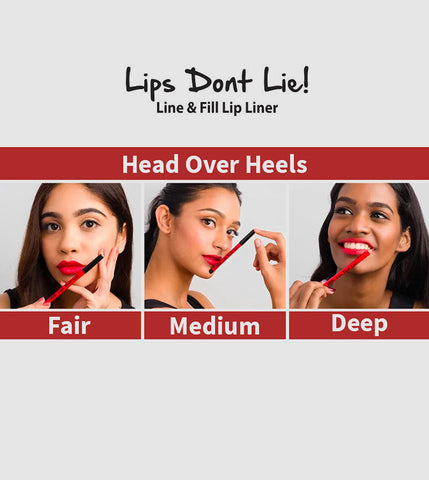 Nykaa Lips Dont Lie Lip Liner-Head Over Heels-09
