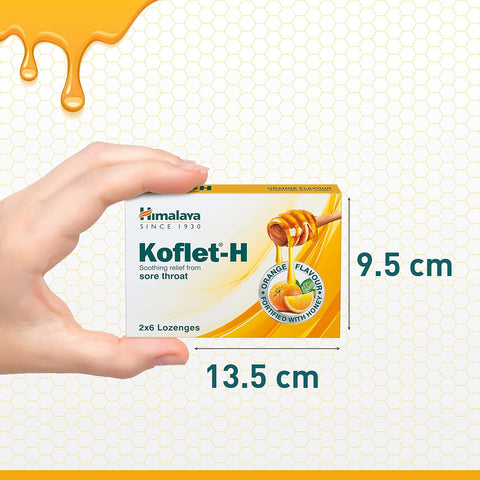 Himalaya Koflet H Lozenges Orange 12's