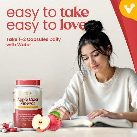 Valeo Apple cider vinegar capsule's 60