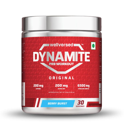 Wellversed Dynamite Pre-Workout Berry Burst (420g)
