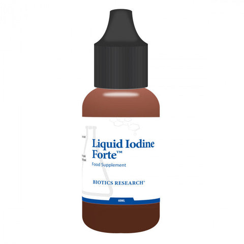 Biotics Research Liquid Iodine Forte - 2 Ounce - Vitamin & Mineral Supplement