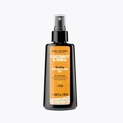 Marc Anthony 100% Extra Virgin Coconut Oil & Shea Butter Dry Styling Oil, 120 Ml