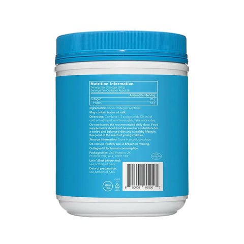 Vital Proteins Collagen Peptides- Unflavoured,  567g