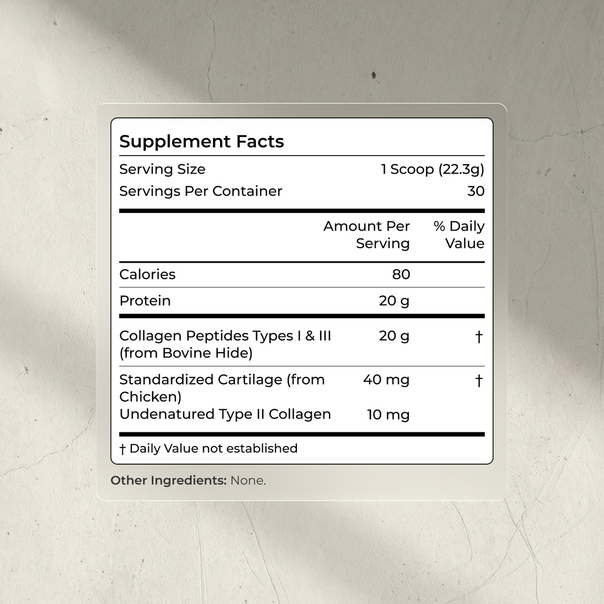 Blueprint Collagen Powder - Broad Spectrum, 30 Servings