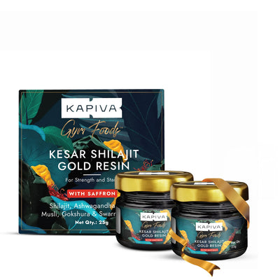 Kapiva Kesar Shilajit Gold الراتنج اشتري 1 واحصل على 1 حزمة تقوية المناعة