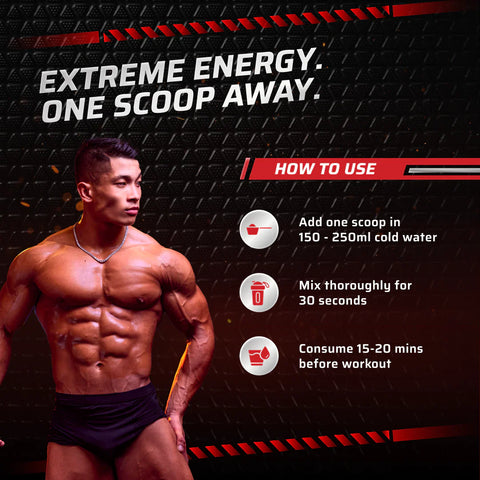 Wellversed Dynamite Pre-Workout Extreme Valencia Orange (540g)