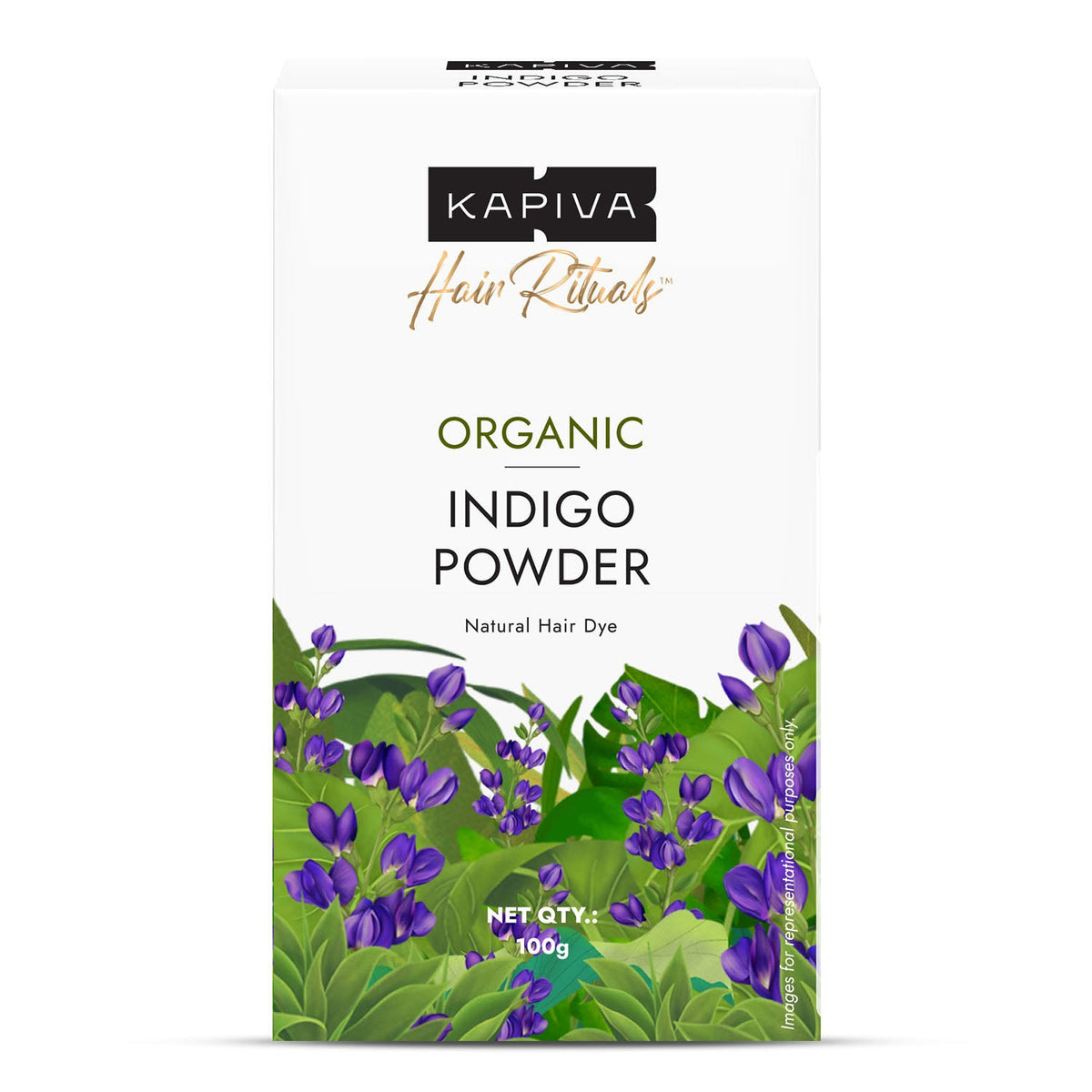 Kapiva Hair Rituals Organic Indigo Powder 100g