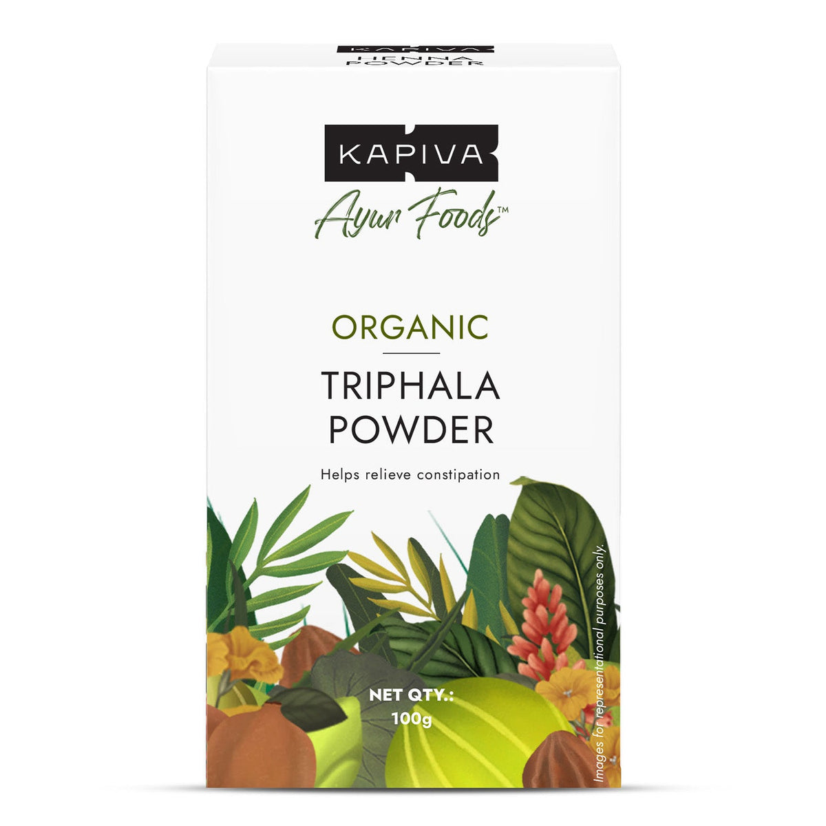 Kapiva Ayur Foods Organic Triphala Powder 100g