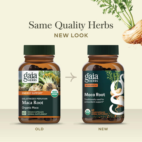 GAIA HERBS MACA ROOT 60 caps