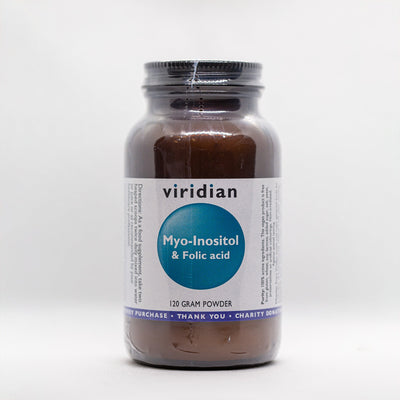 Viridian MyoInositol & Folic Acid Powder - Vitamins & Minerals, 120g