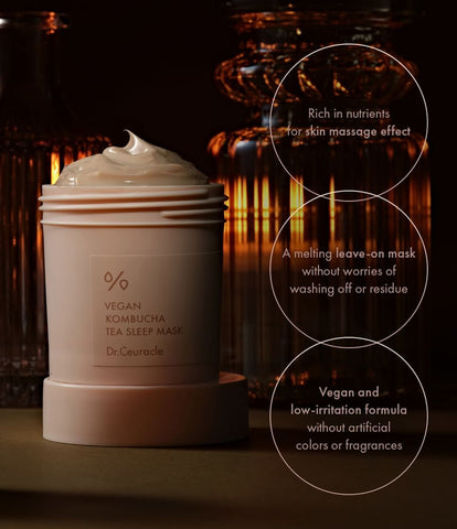 Dr.Ceuracle Vegan Kombucha Tea Sleep Mask 100G