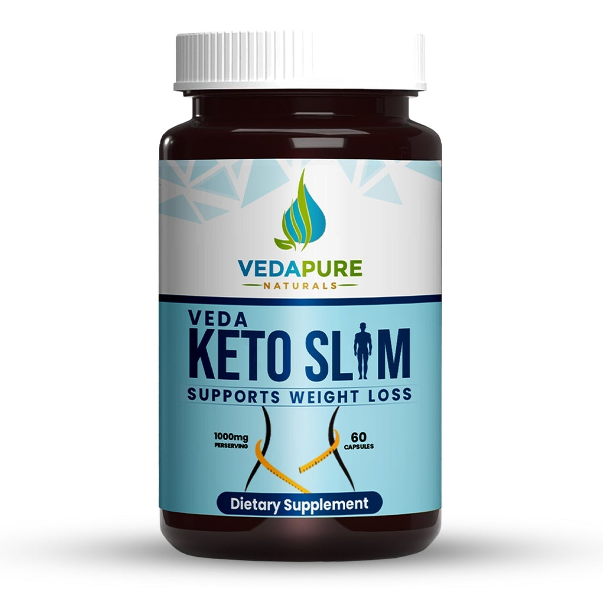 Vedapure Keto Slim Advanced Ultra Weight Loss Supplement 60 Capsules