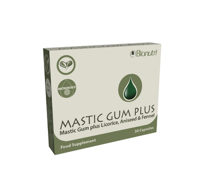 BioNutri Micronised Mastic Gum 30 Caps